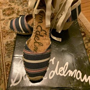 Espadrille Wedge Shoes (NEW) Never worn